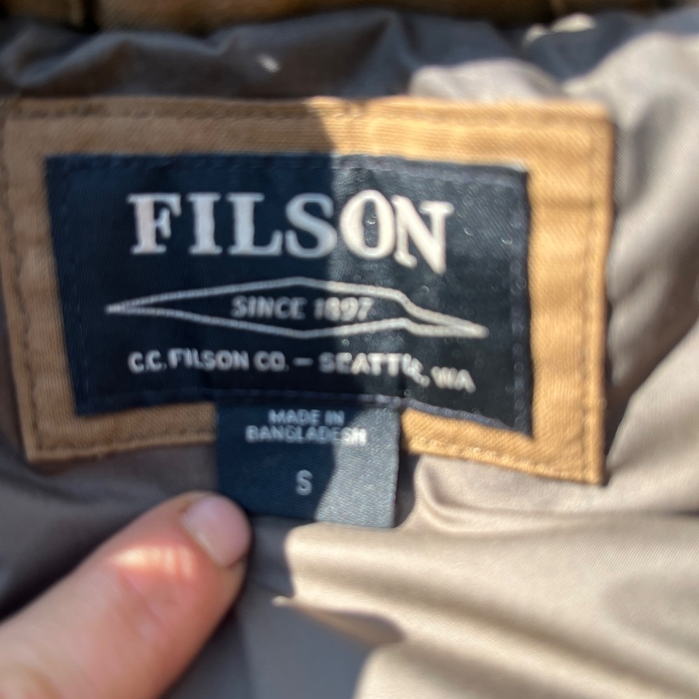 Filson Down Vest - Picture 4 of 4